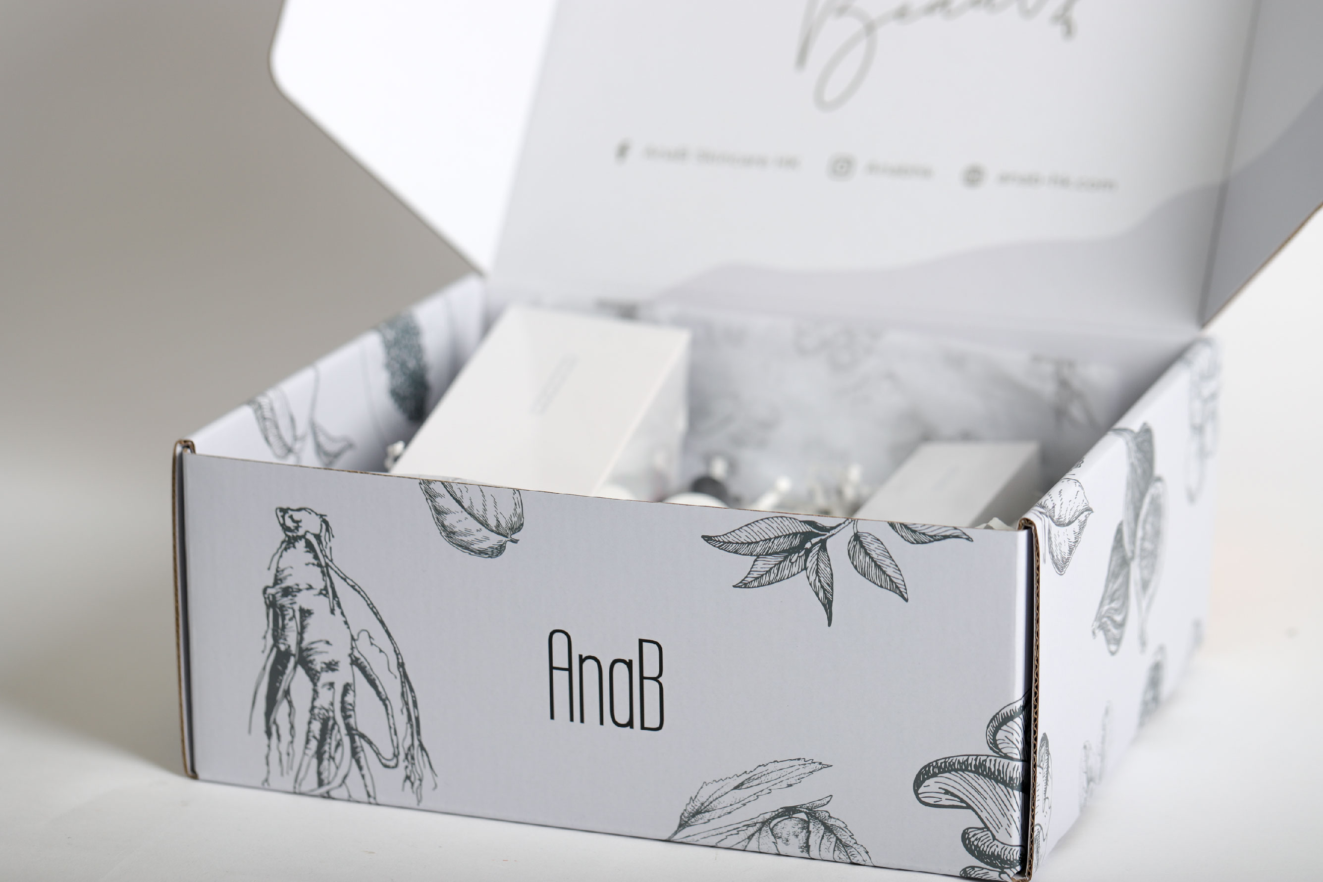 Full Color Mailer Box inside packaging design 