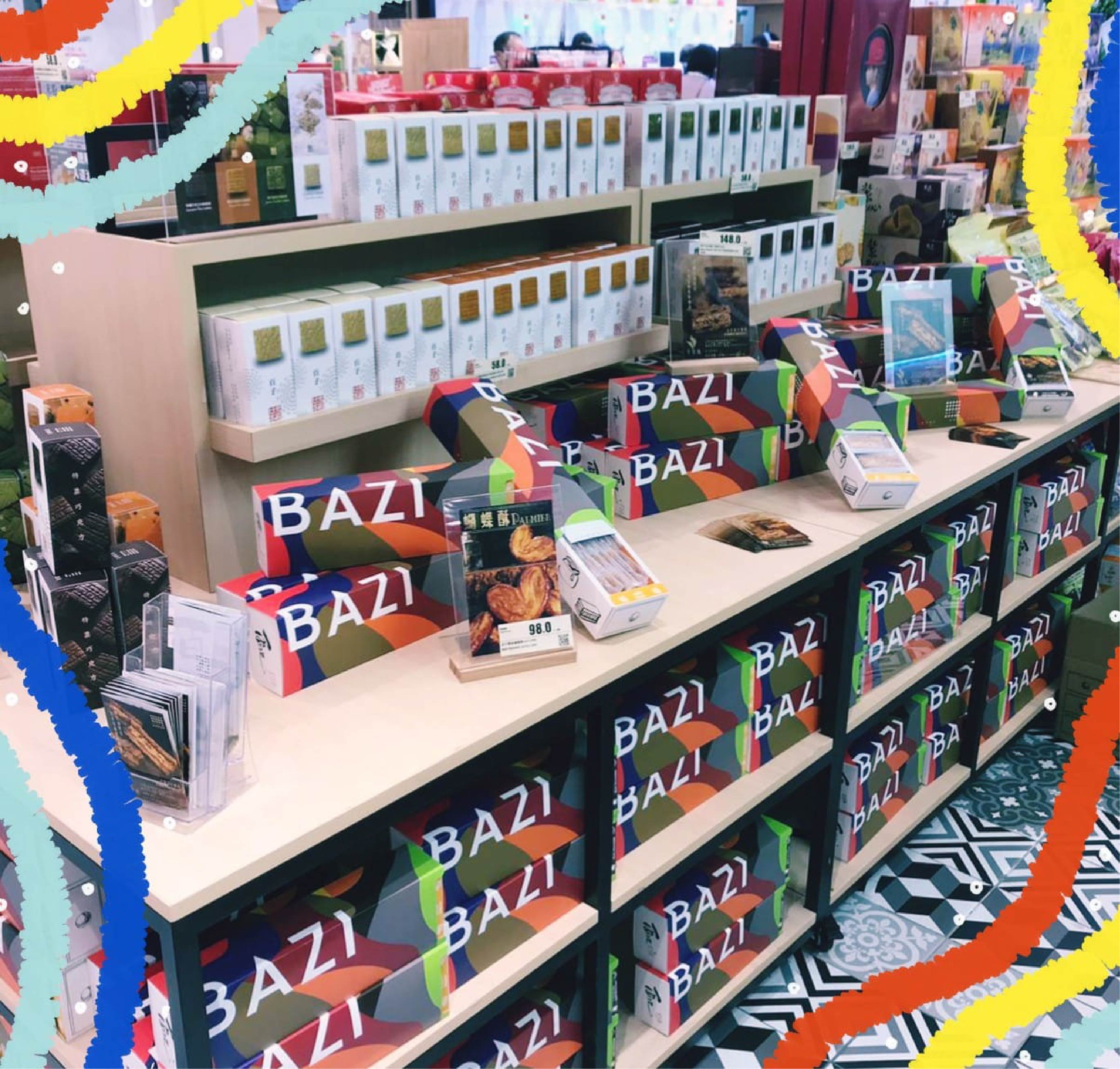 BAZI's store and their decorations