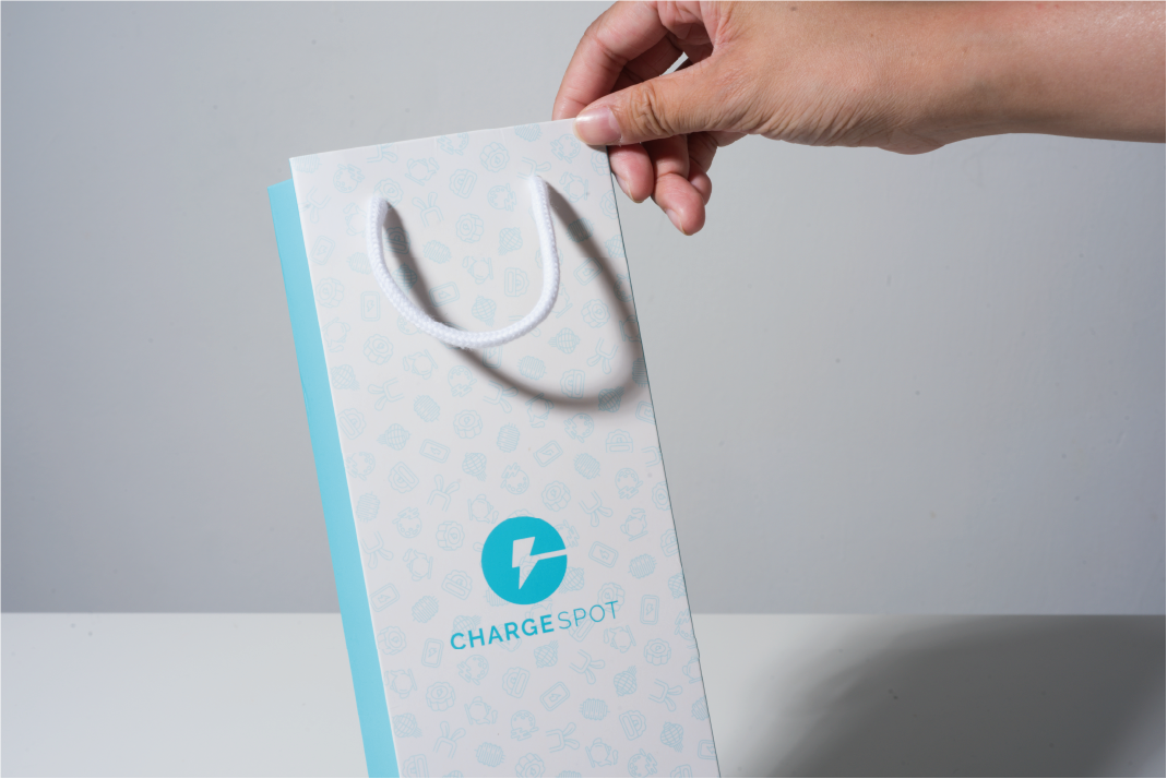 Rope paper bag design packaging customization