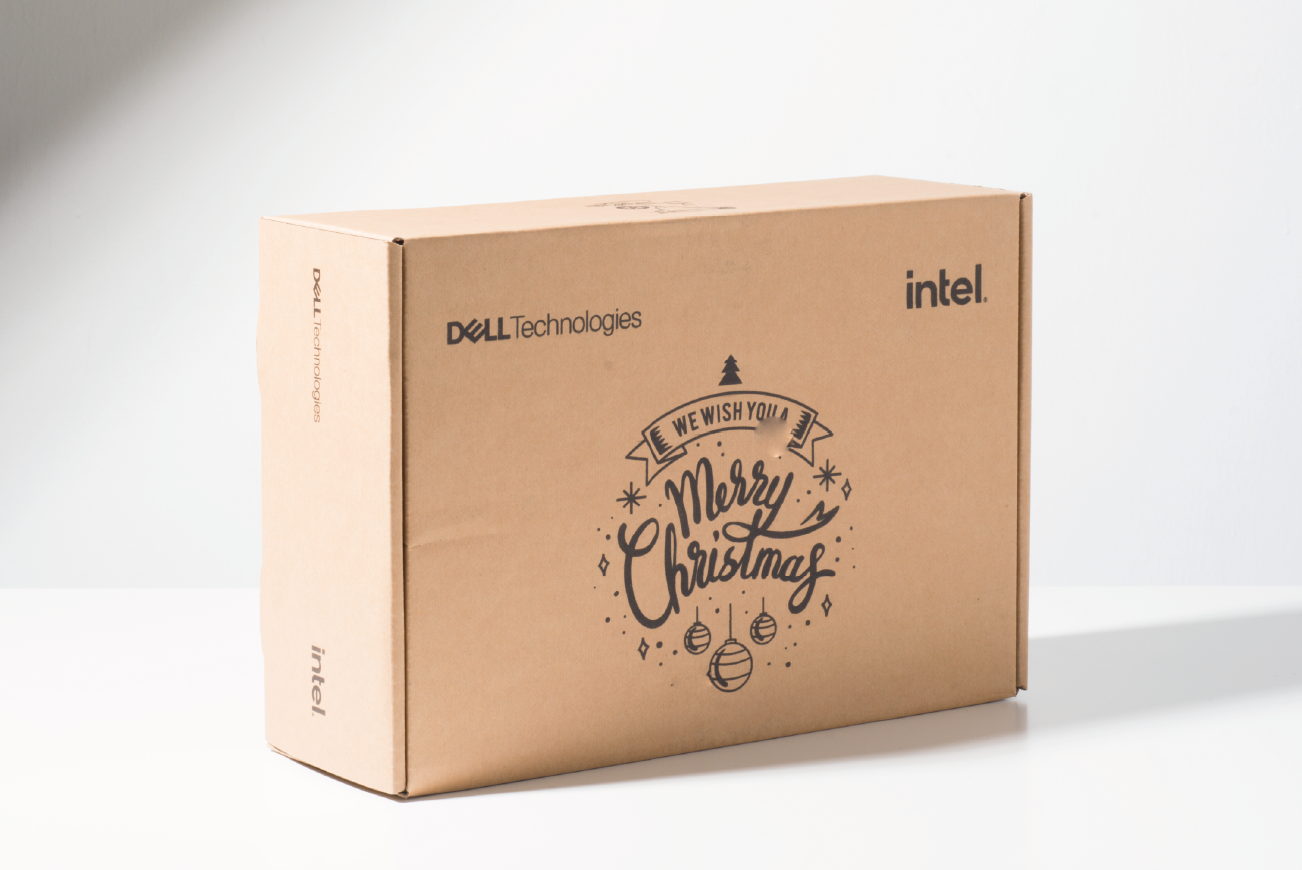 Single Black Kraft Mailer Box packaging design