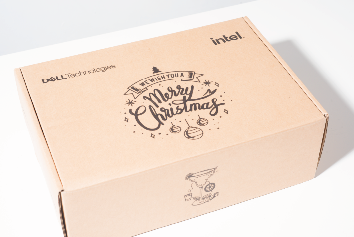 Single Black Kraft Mailer Box packaging customization