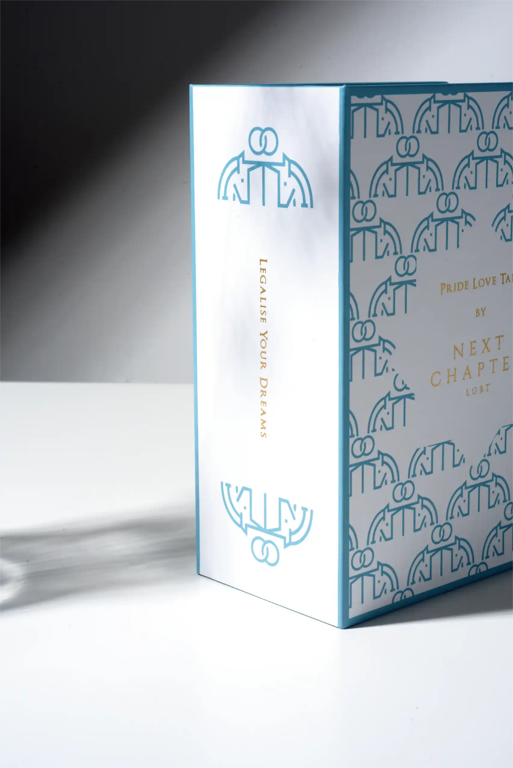 Magnetic Book-Shaped Rigid Box packaging customization