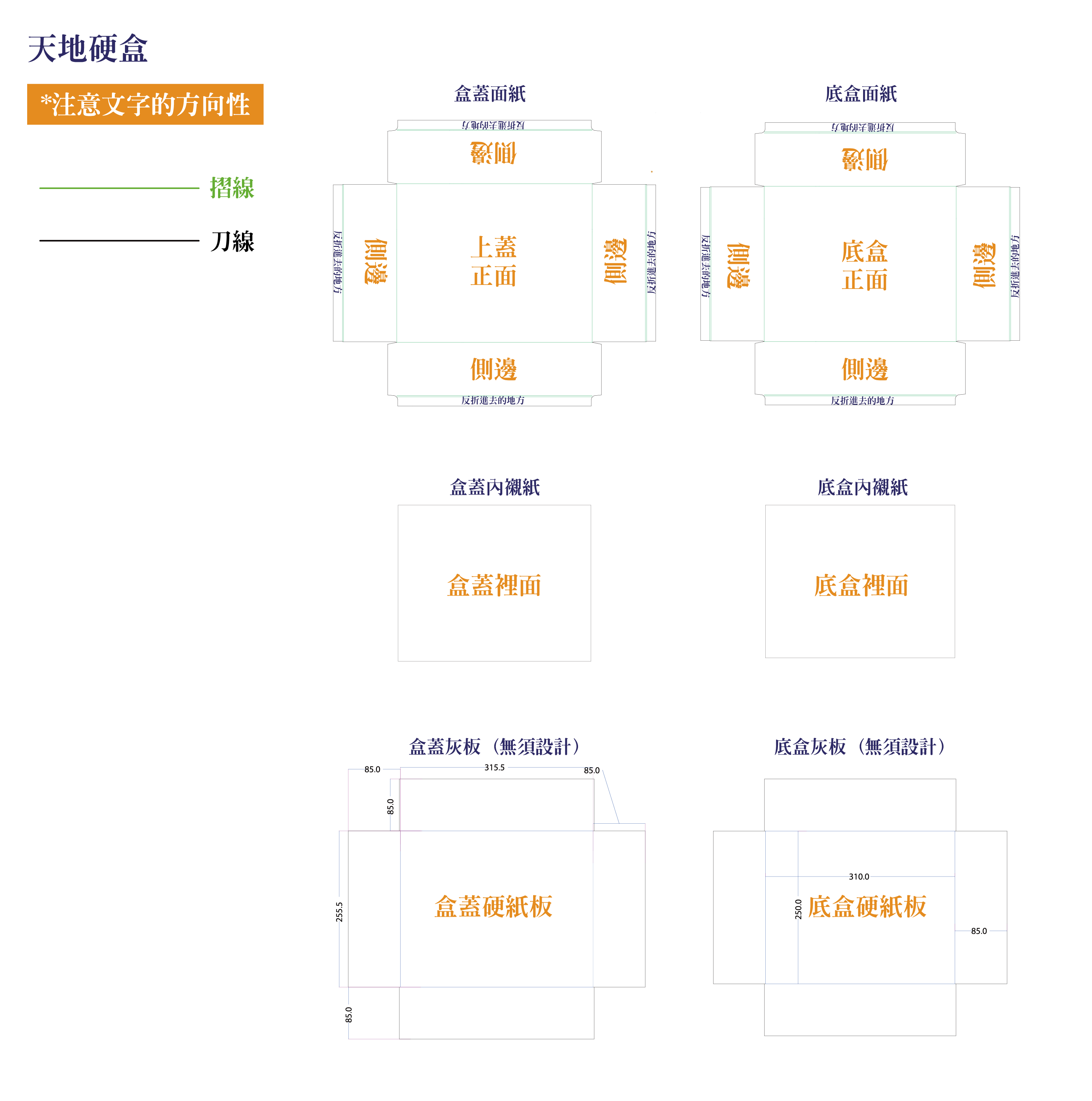 天地硬盒刀線圖