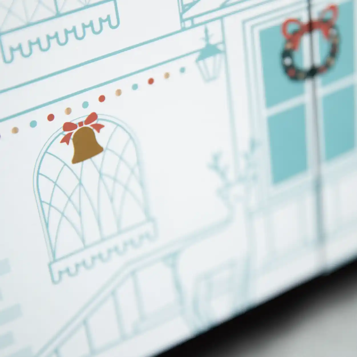 聖誕倒數日曆盒子設計