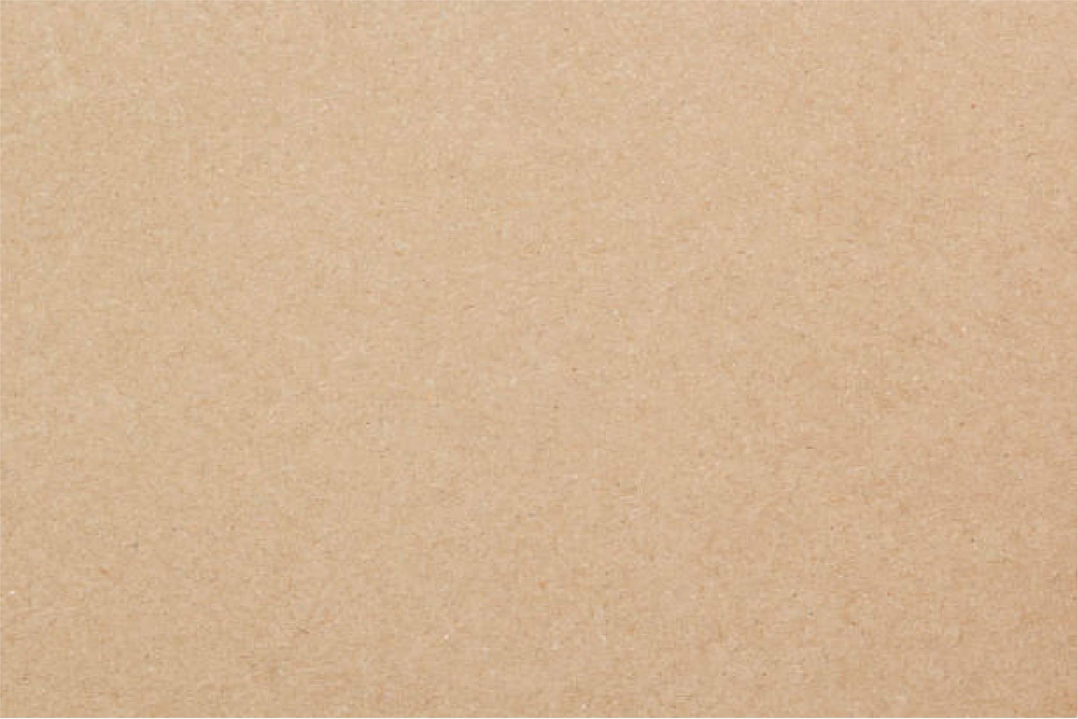 A close-up of the natural brown texture of the kraft paper shows the toughness of the paper and the delicate texture of the natural wood fibre, presenting an eco-friendly and rustic look suitable for recyclable packaging applications.